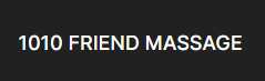 1010 Friend Massage
